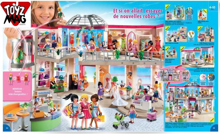 playmobil centre commercial